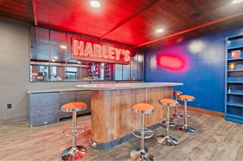 Speakeasy style lounge - building i & ii